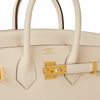 Hermès Birkin 25 Nata Swift GHW