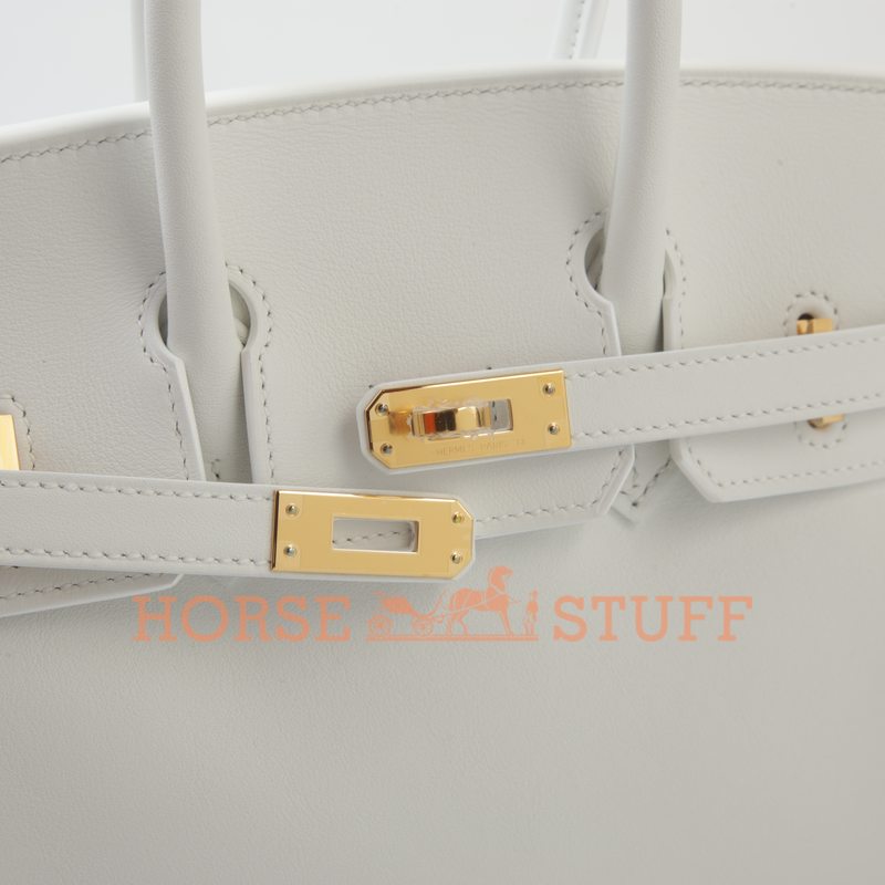 Hermès Birkin 25 New White Swift GHW