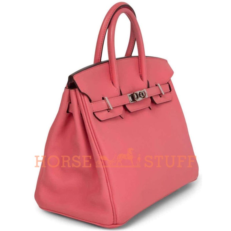 Hermès Birkin 25 Rose Azalee Swift PHW