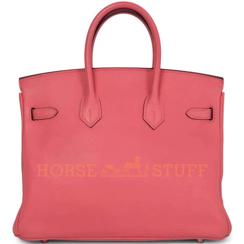 Hermès Birkin 25 Rose Azalee Swift PHW