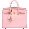 Hermès Birkin 25 Rose Sakura Swift GHW