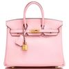 Hermès Birkin 25 Rose Sakura Swift GHW