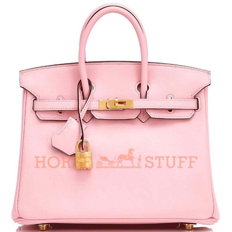 Hermès Birkin 25 Rose Sakura Swift GHW