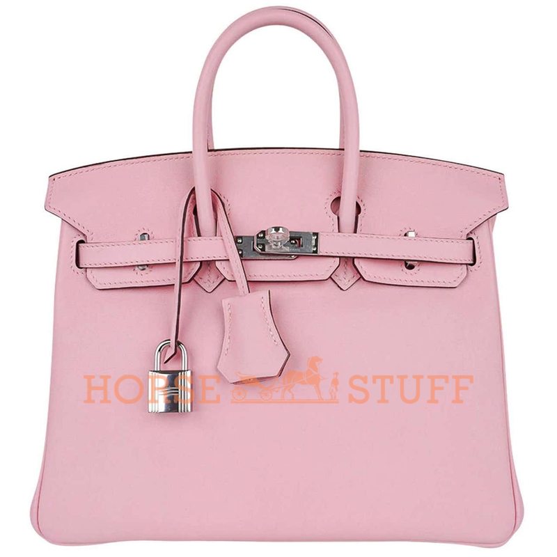 Hermès Birkin 25 Rose Sakura Swift PHW