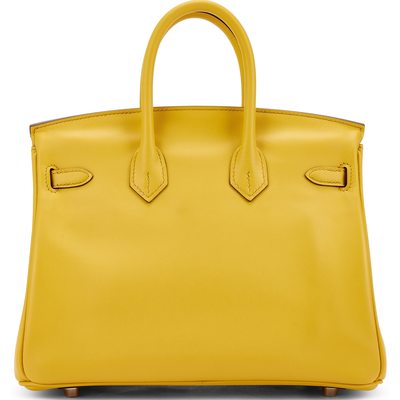 Hermès Birkin 25 Sun Swift PHW