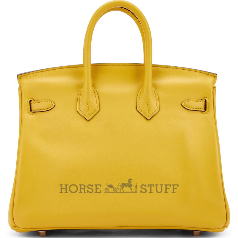 Hermès Birkin 25 Sun Swift PHW