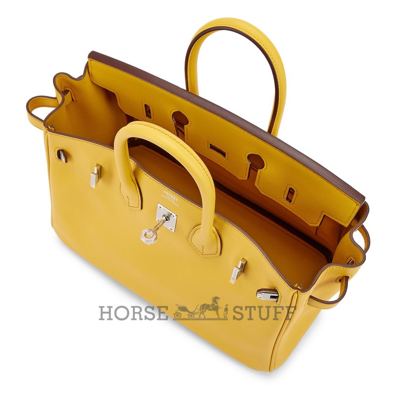 Hermès Birkin 25 Sun Swift PHW