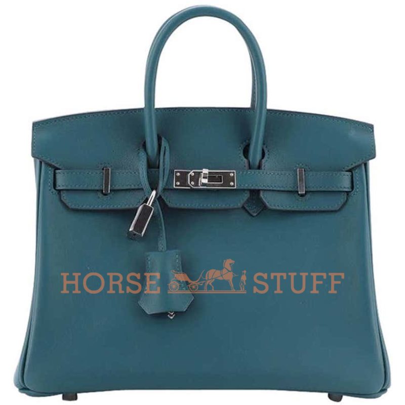 Hermès Birkin 25 Vert Bosphore Swift PHW