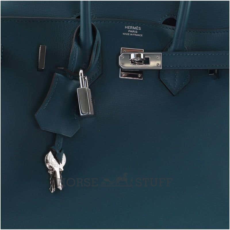 Hermès Birkin 25 Vert Bosphore Swift PHW
