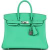 Hermès Birkin 25 Vert Comics Swift PHW