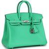 Hermès Birkin 25 Vert Comics Swift PHW
