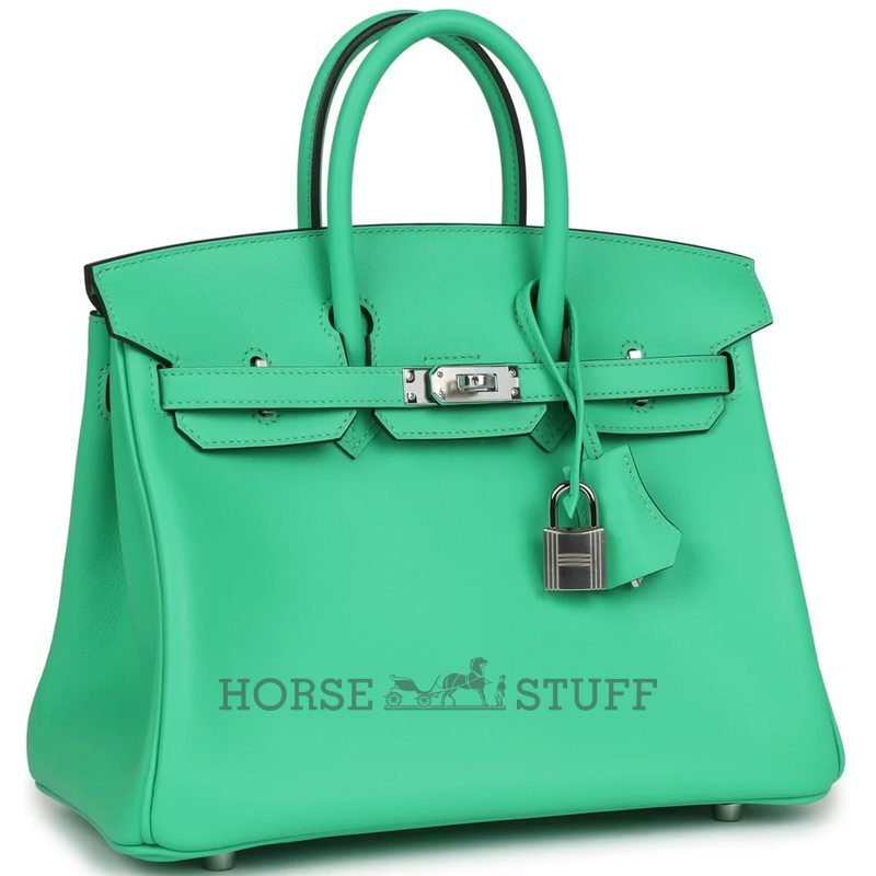 Hermès Birkin 25 Vert Comics Swift PHW