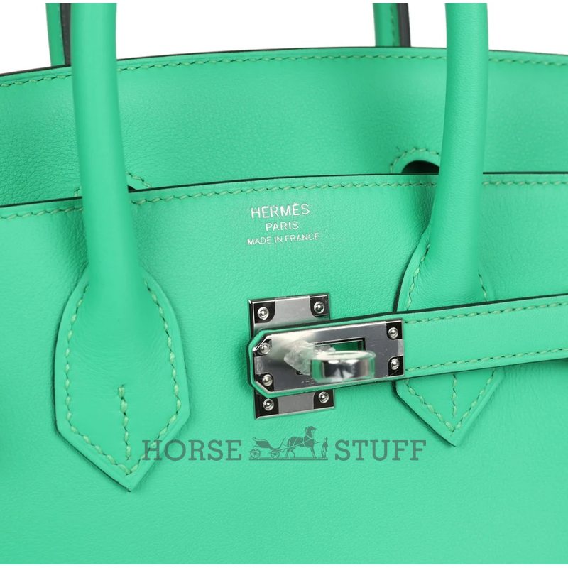Hermès Birkin 25 Vert Comics Swift PHW