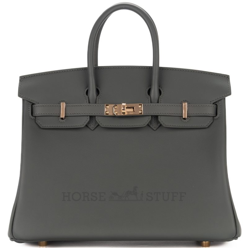 Hermès Birkin 25 Etoupe Swift GHW