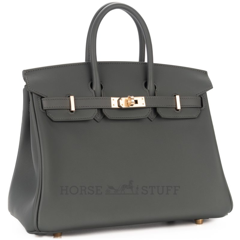 Hermès Birkin 25 Etoupe Swift GHW