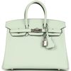 Hermès Birkin 25 Vert Peppermint Swift PHW