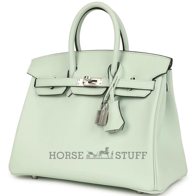 Hermès Birkin 25 Vert Peppermint Swift PHW