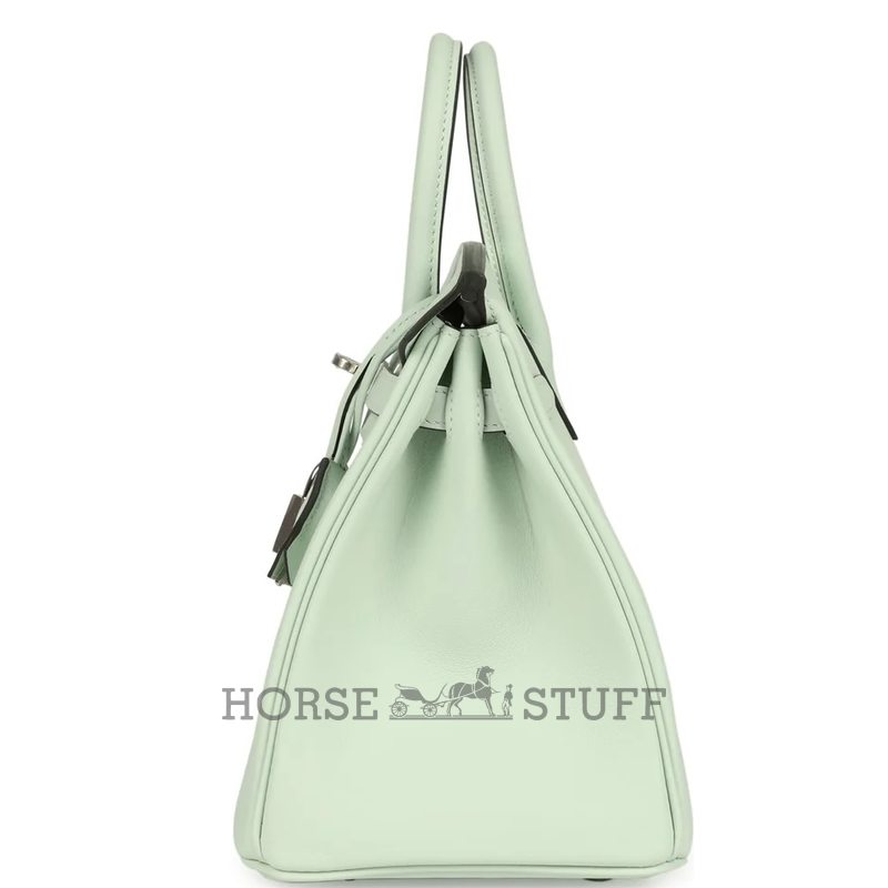Hermès Birkin 25 Vert Peppermint Swift PHW