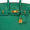 Hermès Birkin 25 Vert Vertigo Swift GHW