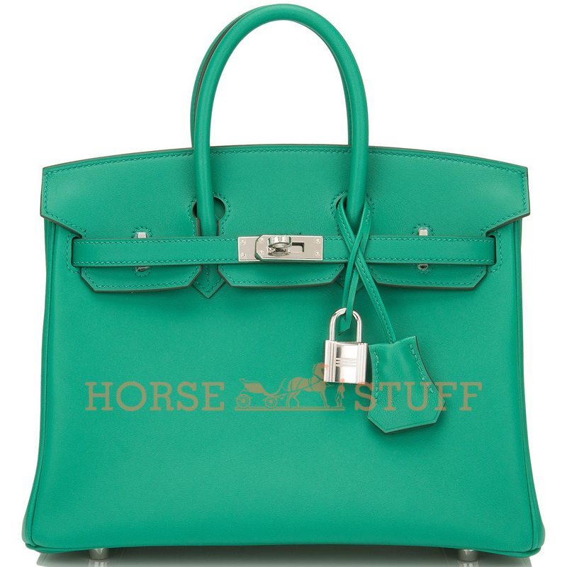 Hermès Birkin 25 Vert Vertigo Swift PHW