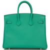 Hermès Birkin 25 Vert Vertigo Swift PHW