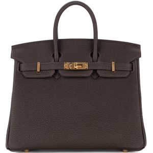 Hermès Birkin 25 Bai Brun Togo GHW