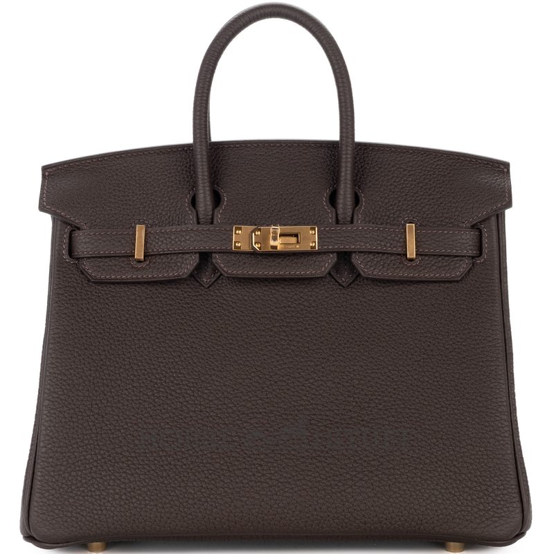 Hermès Birkin 25 Black Togo GHW