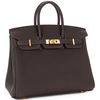 Hermès Birkin 25 Black Togo GHW