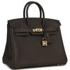 Hermès Birkin 25 Black Togo GHW