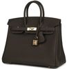 Hermès Birkin 25 Black Togo GHW