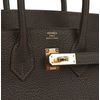 Hermès Birkin 25 Black Togo GHW
