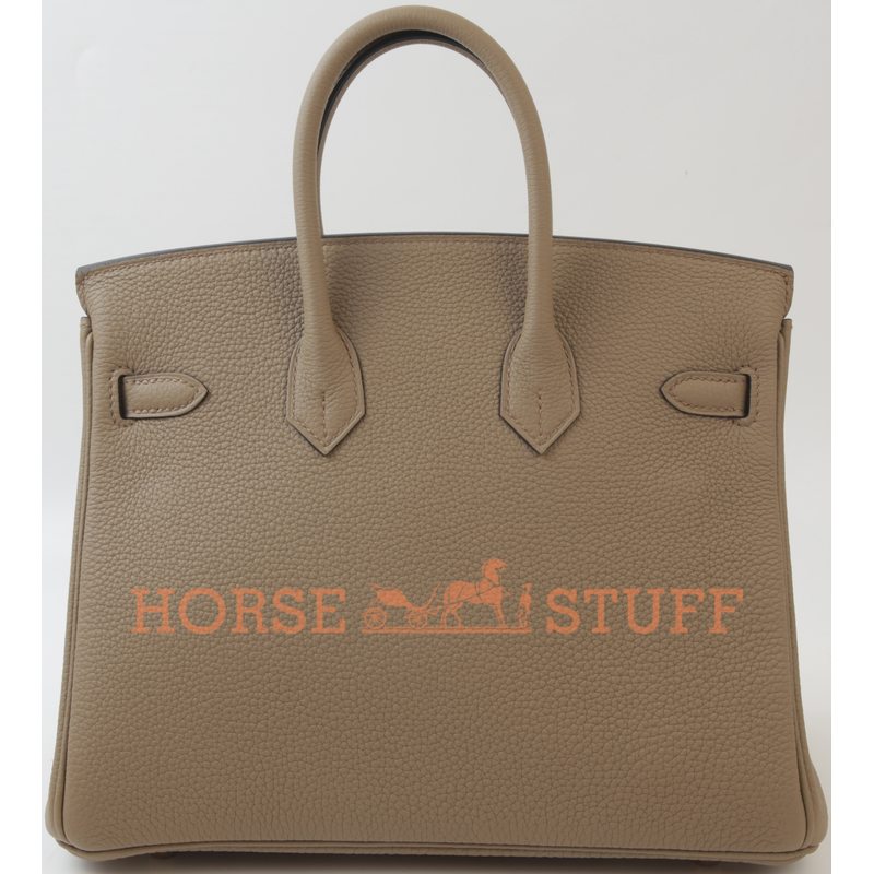 Hermès Birkin 25 Beige Marfa Togo GHW