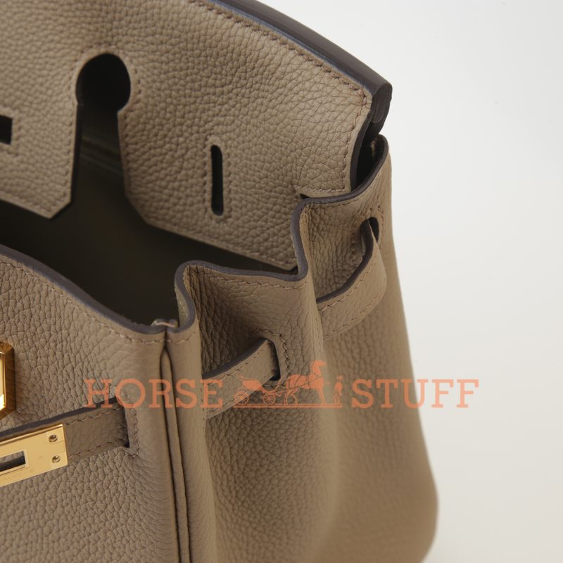 Hermès Birkin 25 Beige Marfa Togo GHW