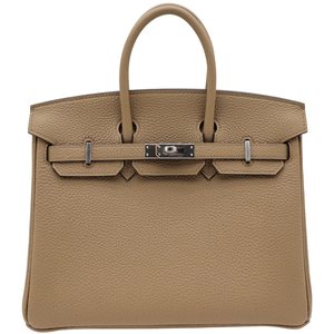 Hermès Birkin 25 Beige Marfa Togo PHW