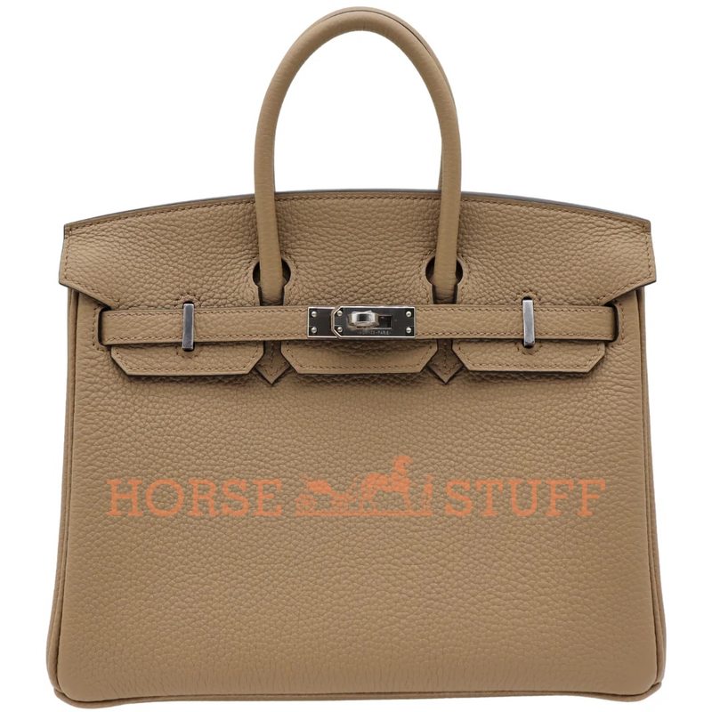 Hermès Birkin 25 Beige Marfa Togo PHW