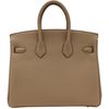 Hermès Birkin 25 Beige Marfa Togo PHW