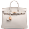 Hermès Birkin 25 Beton Togo RGHW