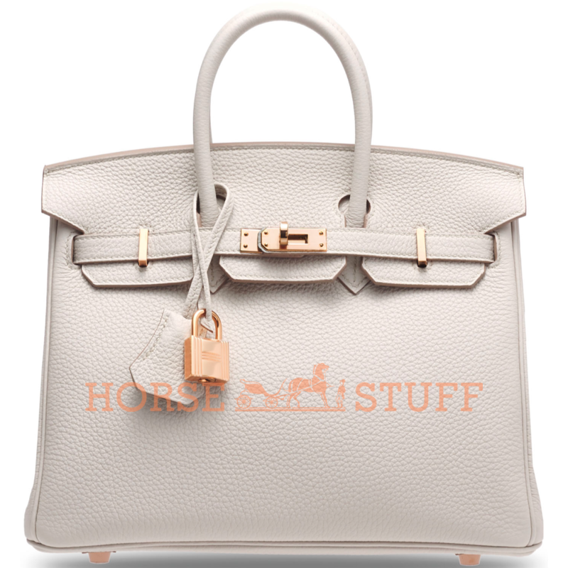 Hermès Birkin 25 Beton Togo RGHW