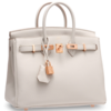 Hermès Birkin 25 Beton Togo RGHW