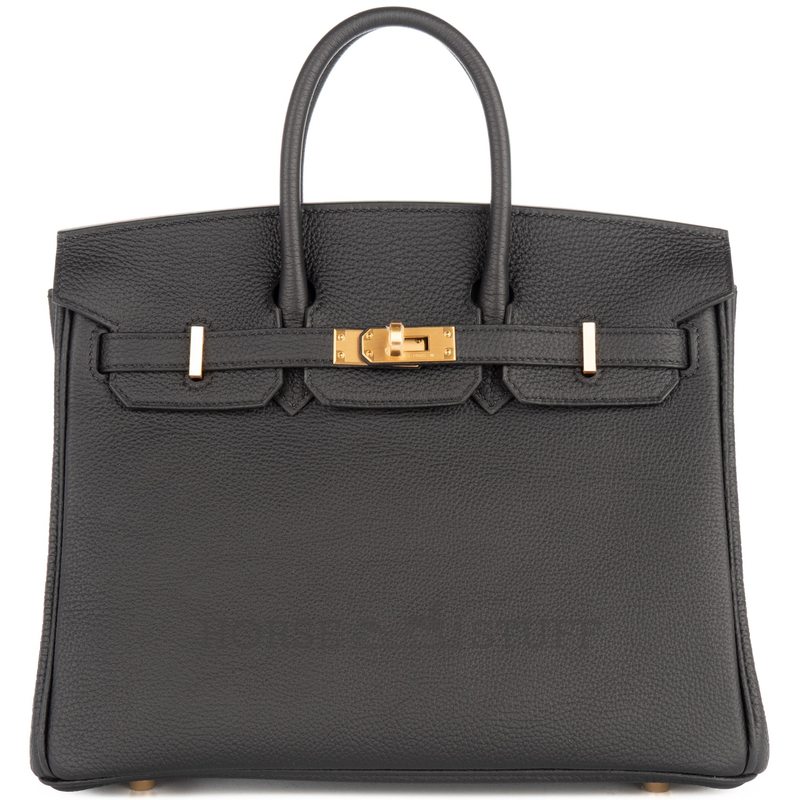 Hermès Birkin 25 Black Togo GHW