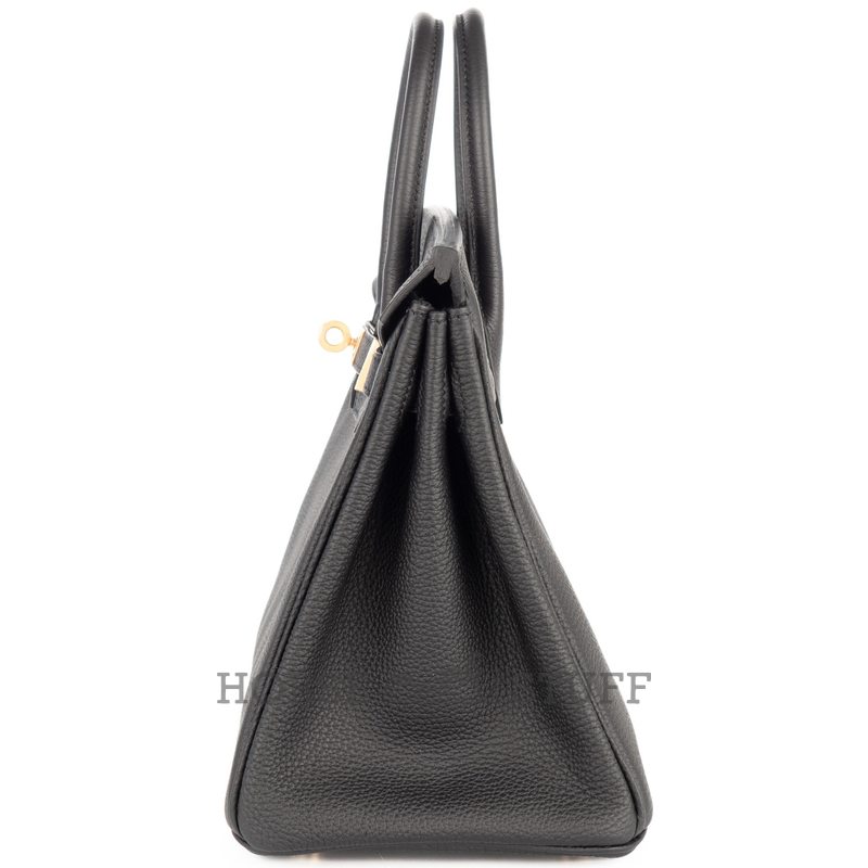 Hermès Birkin 25 Black Togo GHW