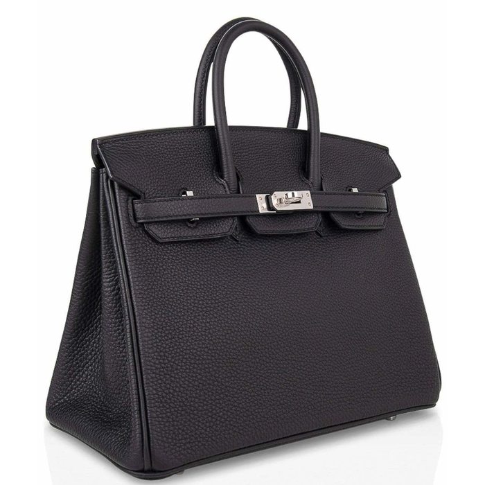 hermes birkin 25 black togo