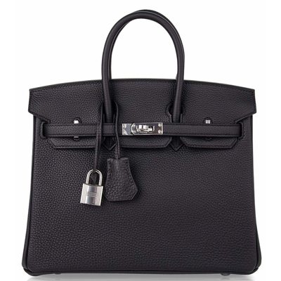 Hermès Birkin 25 Black Togo PHW