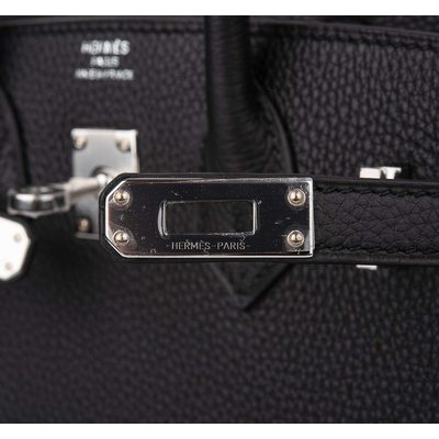 Hermès Birkin 25 Black Togo PHW