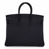 Hermès Birkin 25 Black Togo RGHW