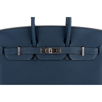 Hermès Birkin 25 Bleu de Prusse Togo PHW