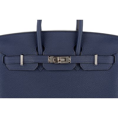 Hermès Birkin 25 Bleu Navy Togo PHW