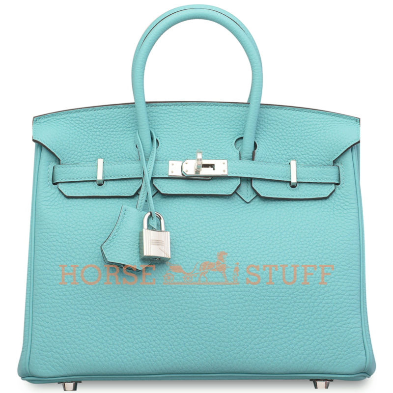 Hermès Birkin 25 Blue Atoll Togo PHW