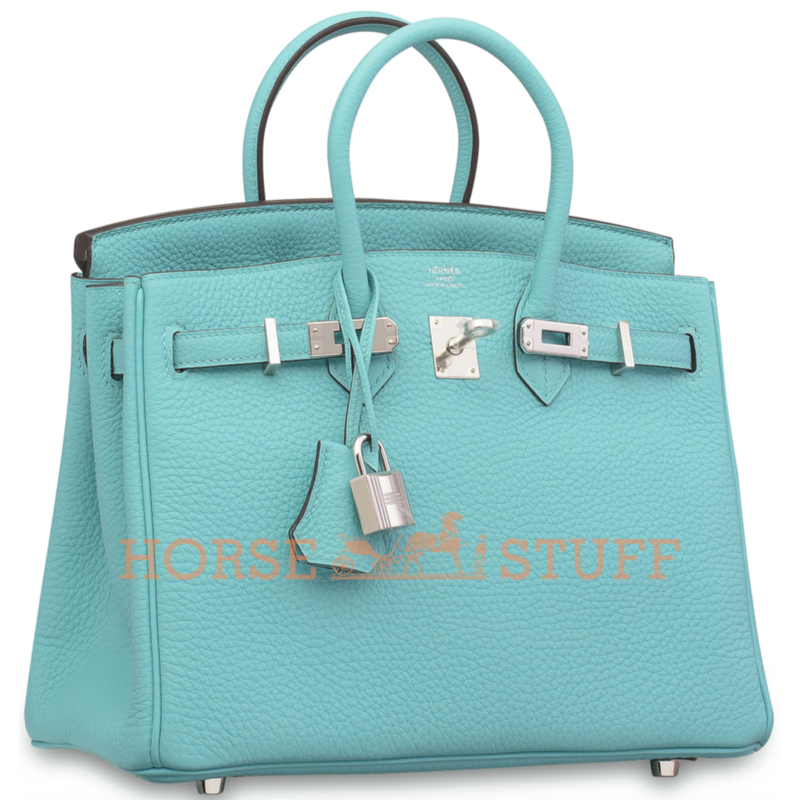 Hermès Birkin 25 Blue Atoll Togo PHW