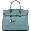 Hermès Birkin 25 Blue Ciel Togo PHW